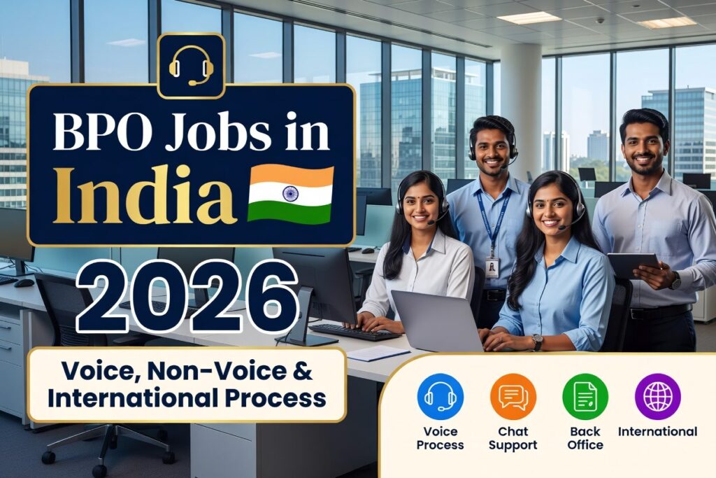 BPO & Customer Service Jobs 2026 – Voice, Non-Voice & International Process